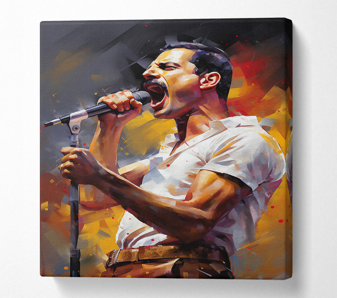  A Canvas Print of Mercury On The Mic Canvas Art