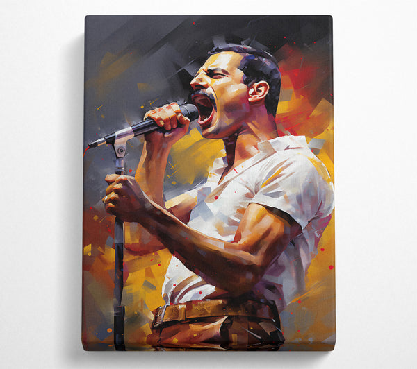  A Canvas Print of Mercury On The Mic Canvas Art