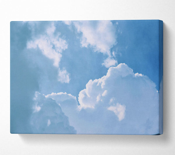  A Canvas Print of Azure Cloud Formation Canvas Wall Art