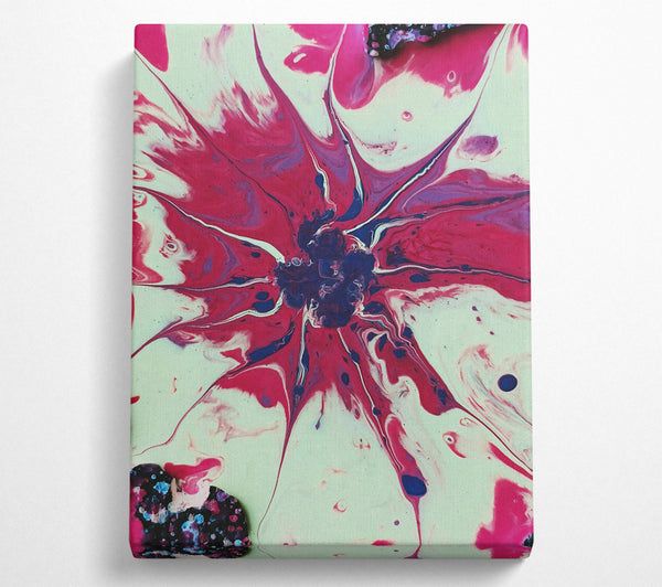  A Canvas Print of Crimson Swirl Dream Canvas Wall Art