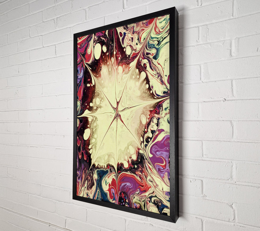  A Canvas Print of Creamy Starburst Dream Canvas Art