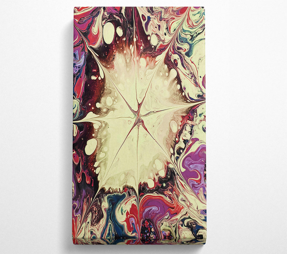  A Canvas Print of Creamy Starburst Dream Canvas Art
