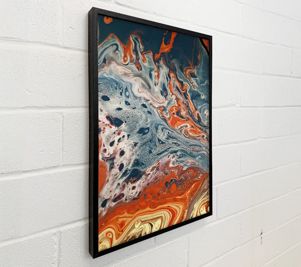 Orange Liquid Dreamscapes