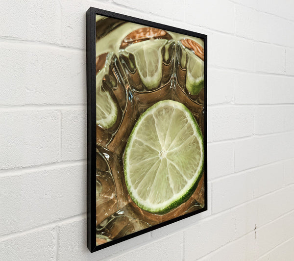 Green Lime Reflection