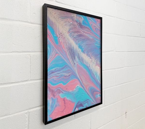 Pastel Blue Swirls
