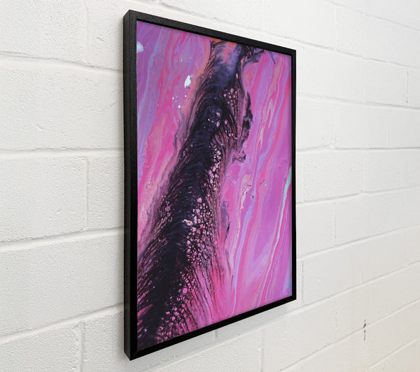 Pink Galactic Flow