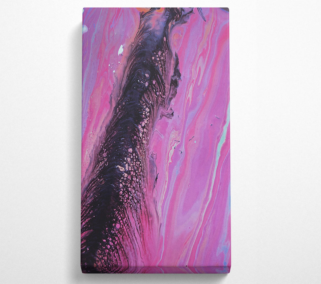  A Canvas Print of Pink Galactic Flow Canvas Wall Art