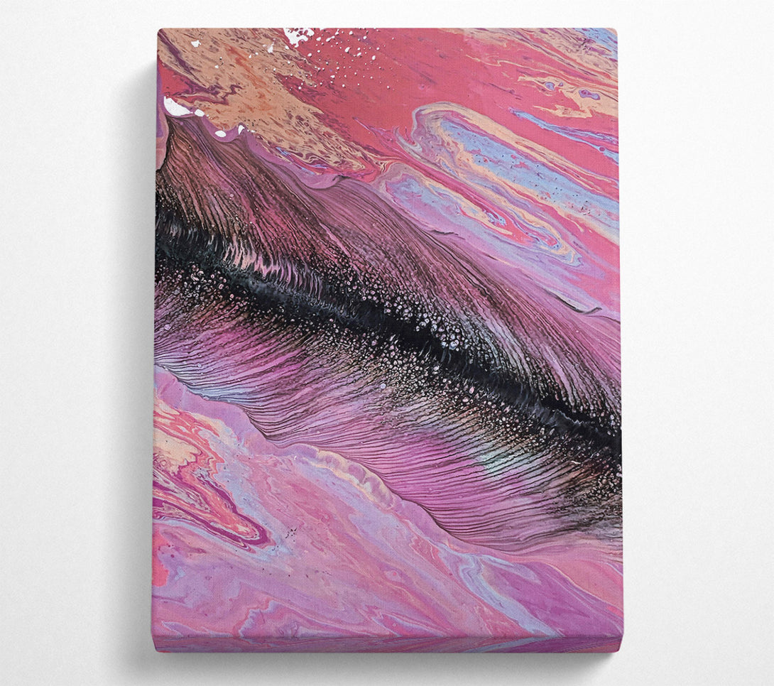  A Canvas Print of Pink Swirling Dream Canvas Print