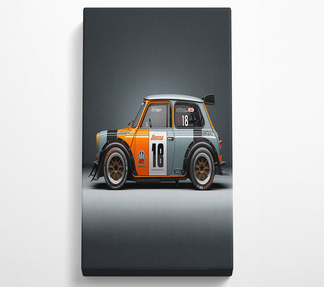  A Canvas Print of Mini Rally Canvas Wall Art