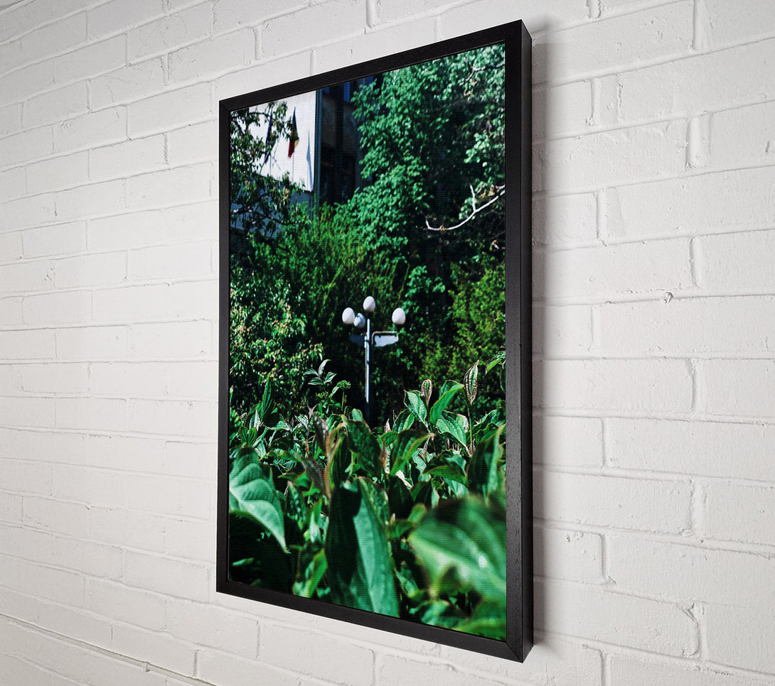  A Canvas Print of Emerald City Lights Canvas Wall Art