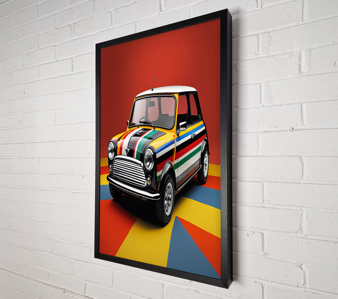  A Canvas Print of Mini Stripes Canvas Wall Art