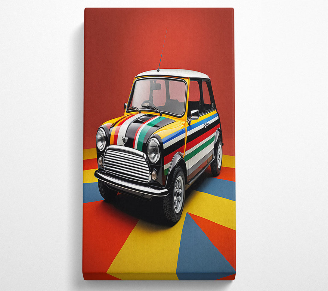  A Canvas Print of Mini Stripes Canvas Wall Art