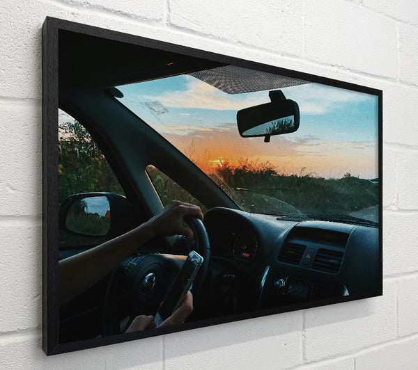 Orange Sunset Drive