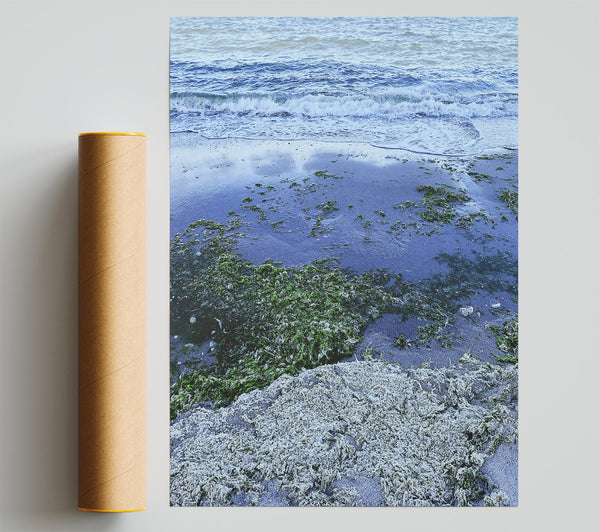 Blue Tide'S Retreat Print