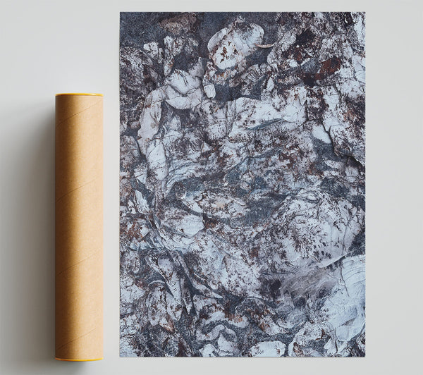 Stone'S Grey Embrace Poster