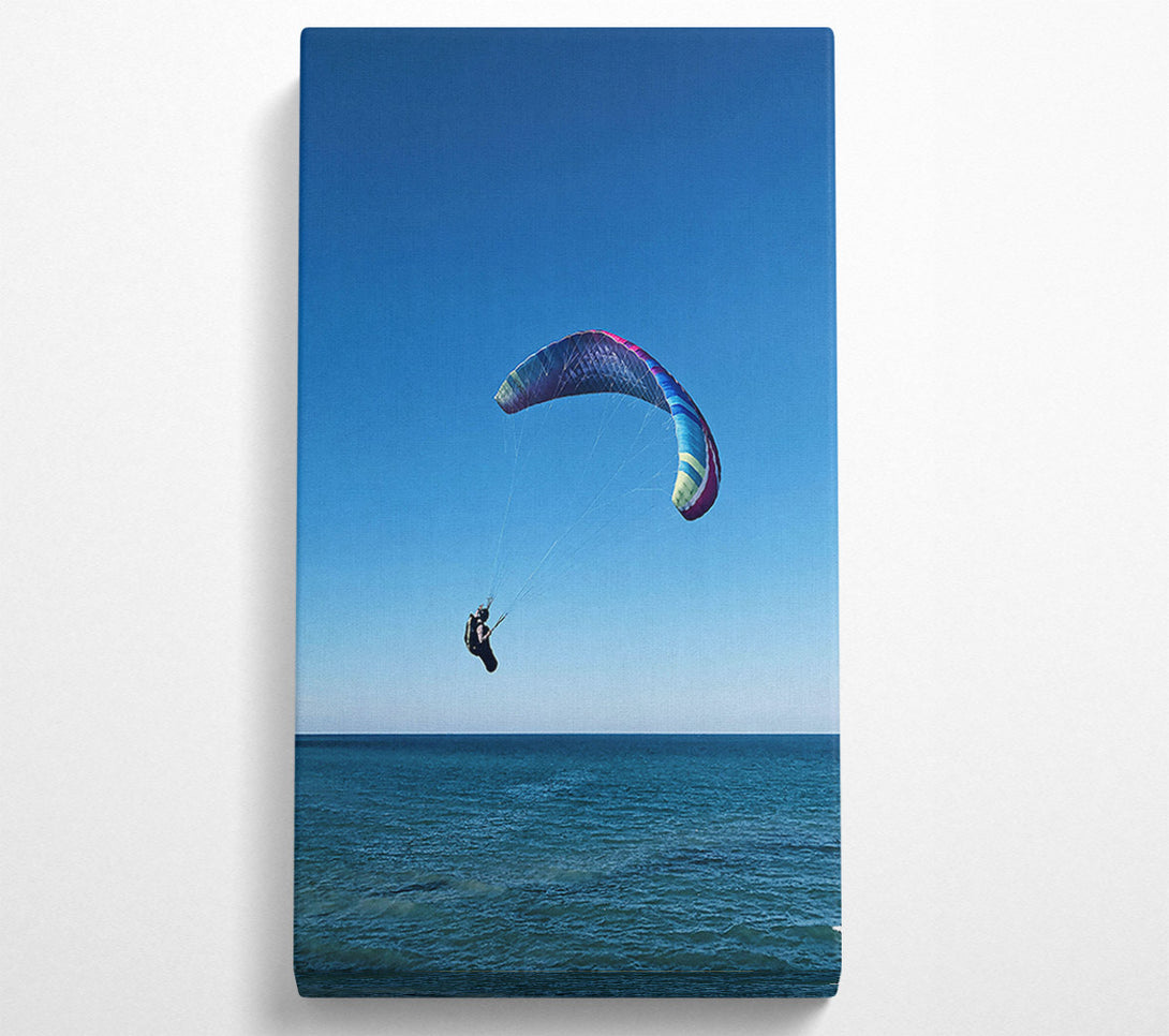  A Canvas Print of Blue Sky Parachute Flight Canvas Art