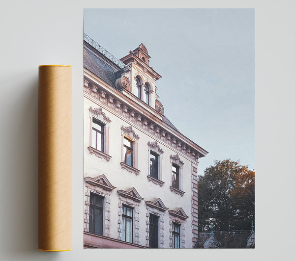 The Pale Facade Print