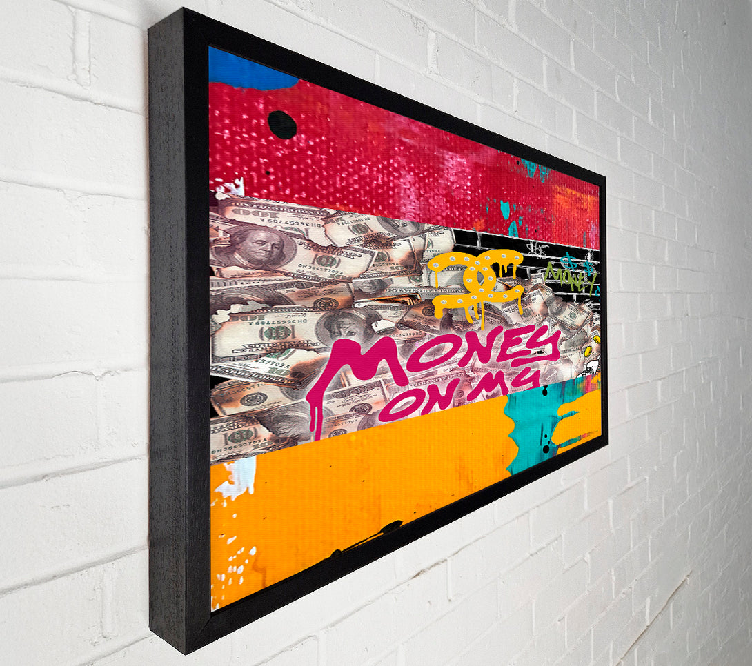  A Canvas Print of Money On My Mind Scrooge Canvas Wall Art