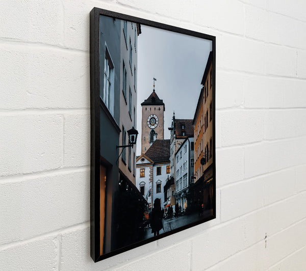 Grey Town Clock Tower