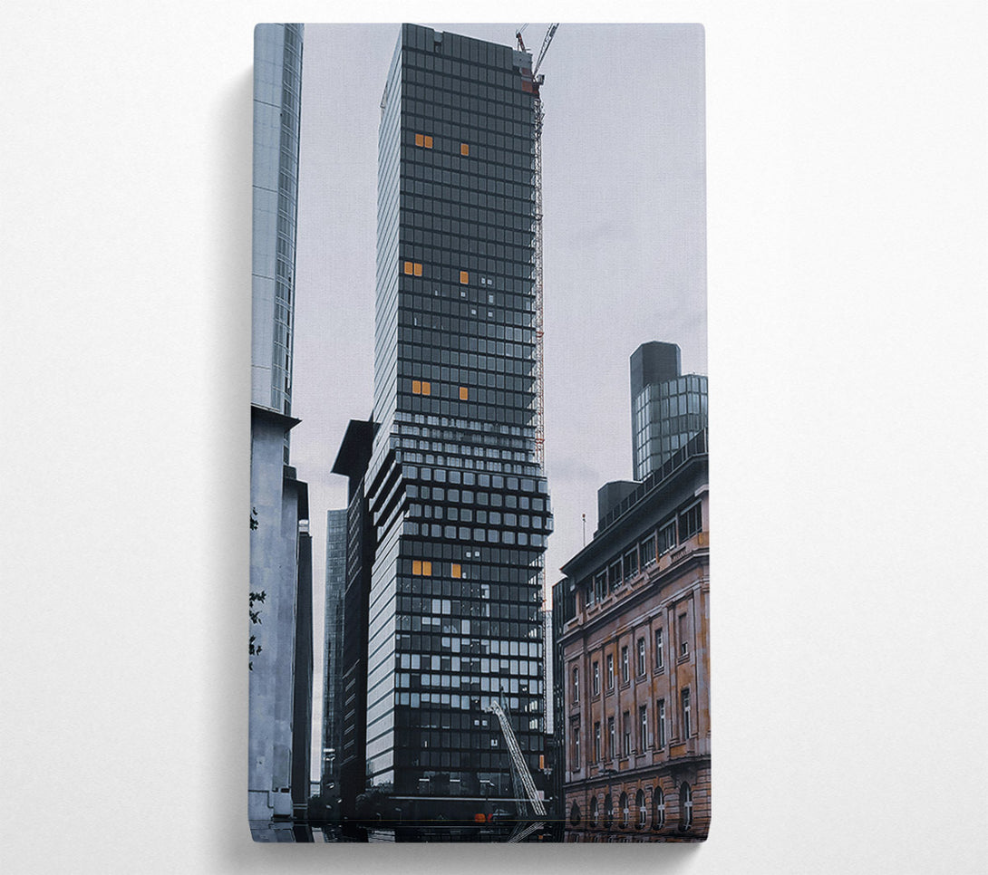  A Canvas Print of Black Tower Reflections Canvas Print