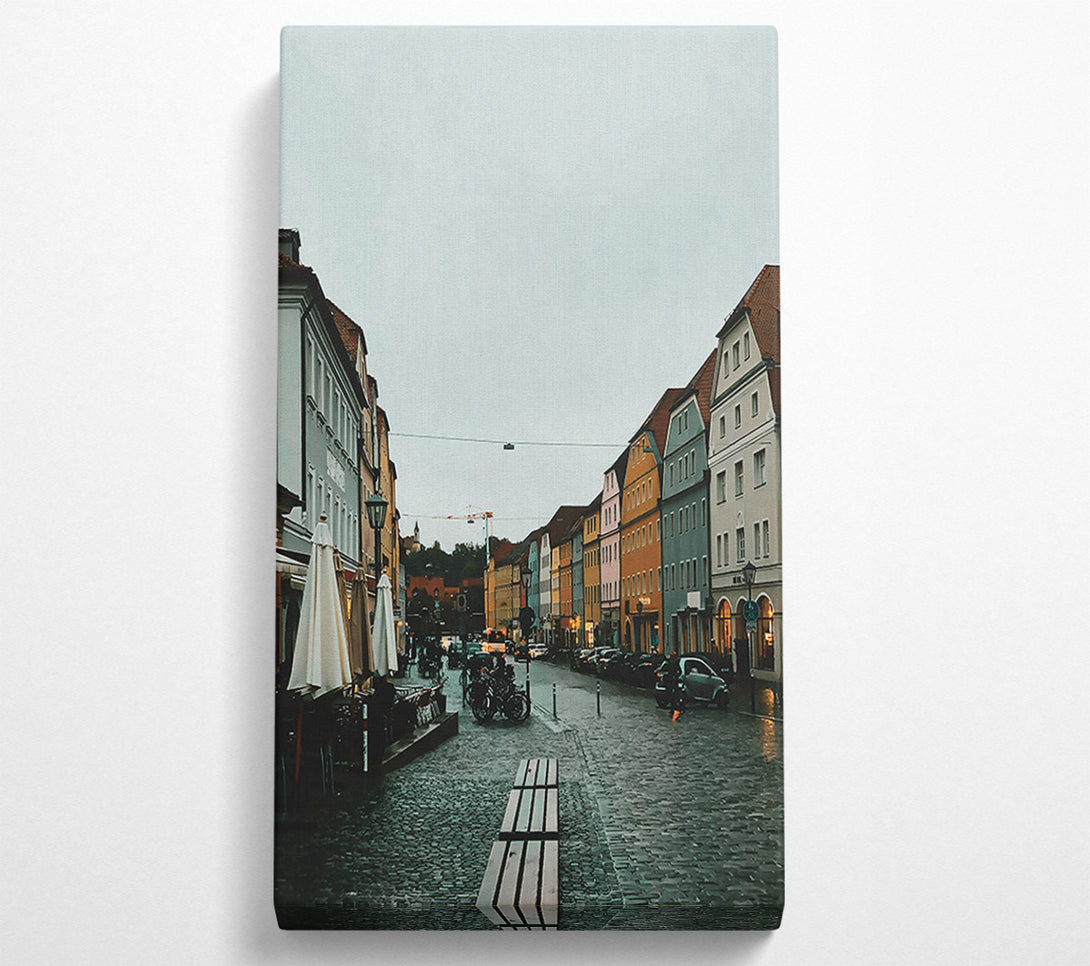  A Canvas Print of Grey Day In The City Canvas Art