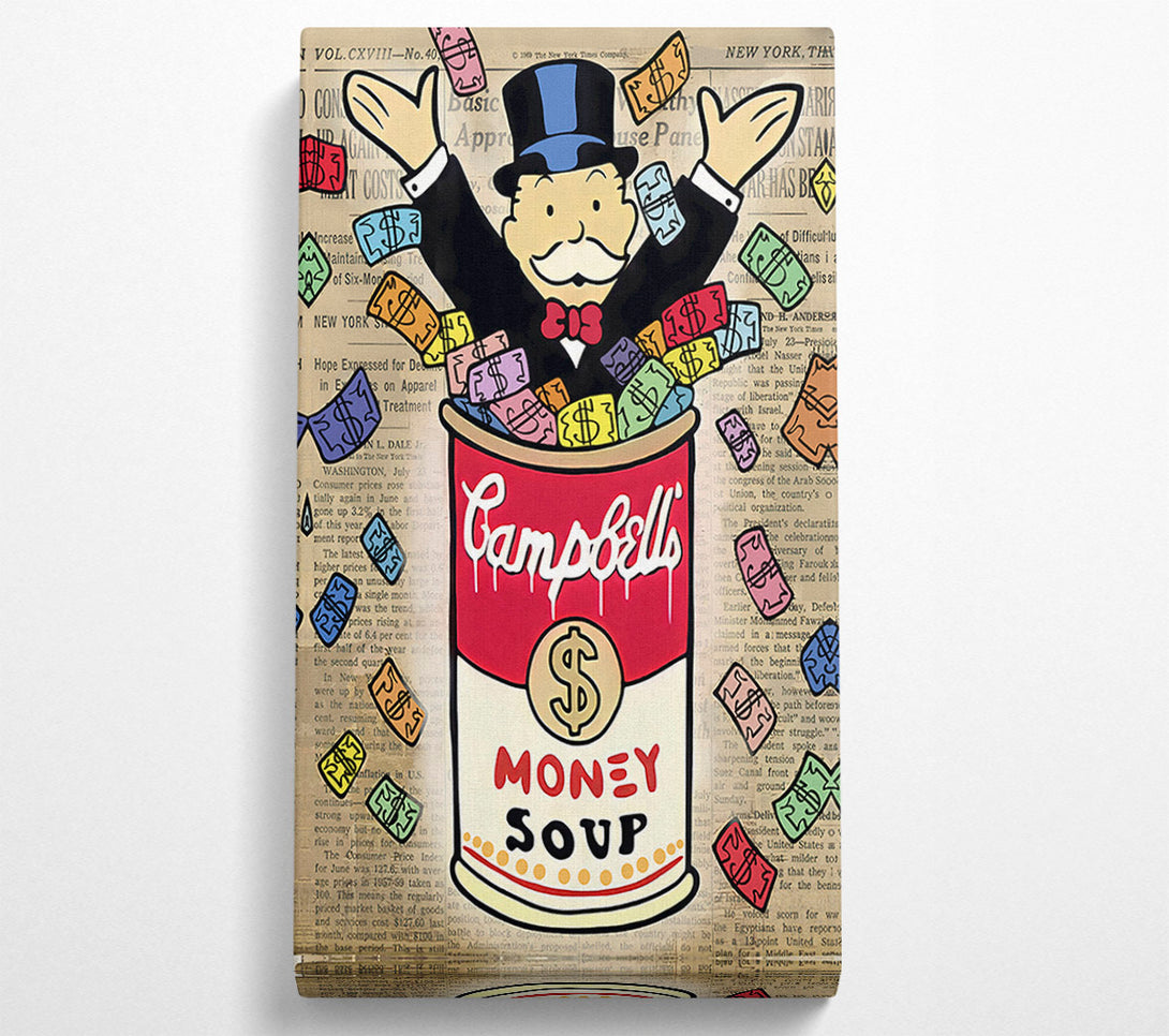  A Canvas Print of Money Soup Canvas Print