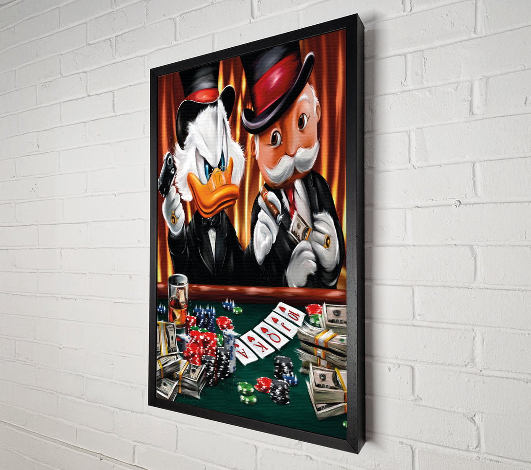  A Canvas Print of Monopoly Duck Canvas Art