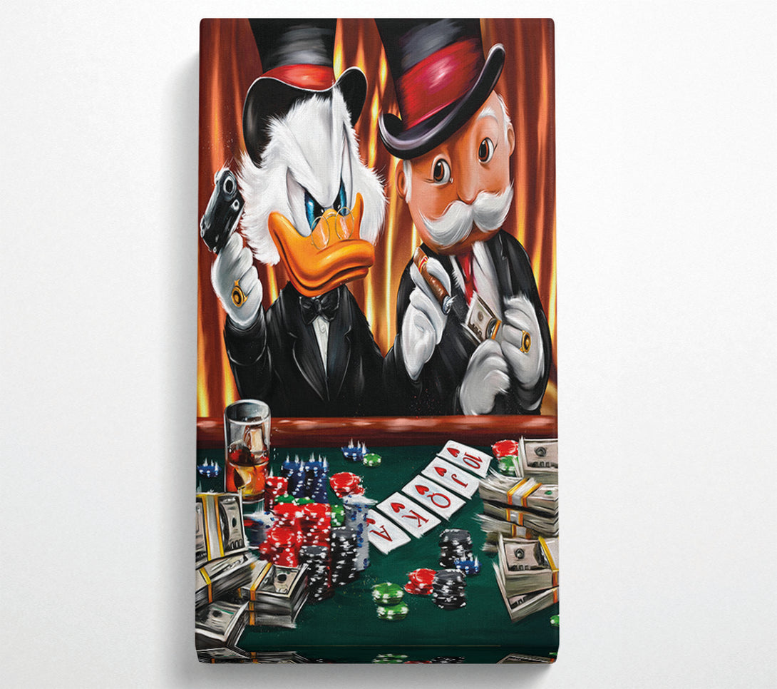  A Canvas Print of Monopoly Duck Canvas Art