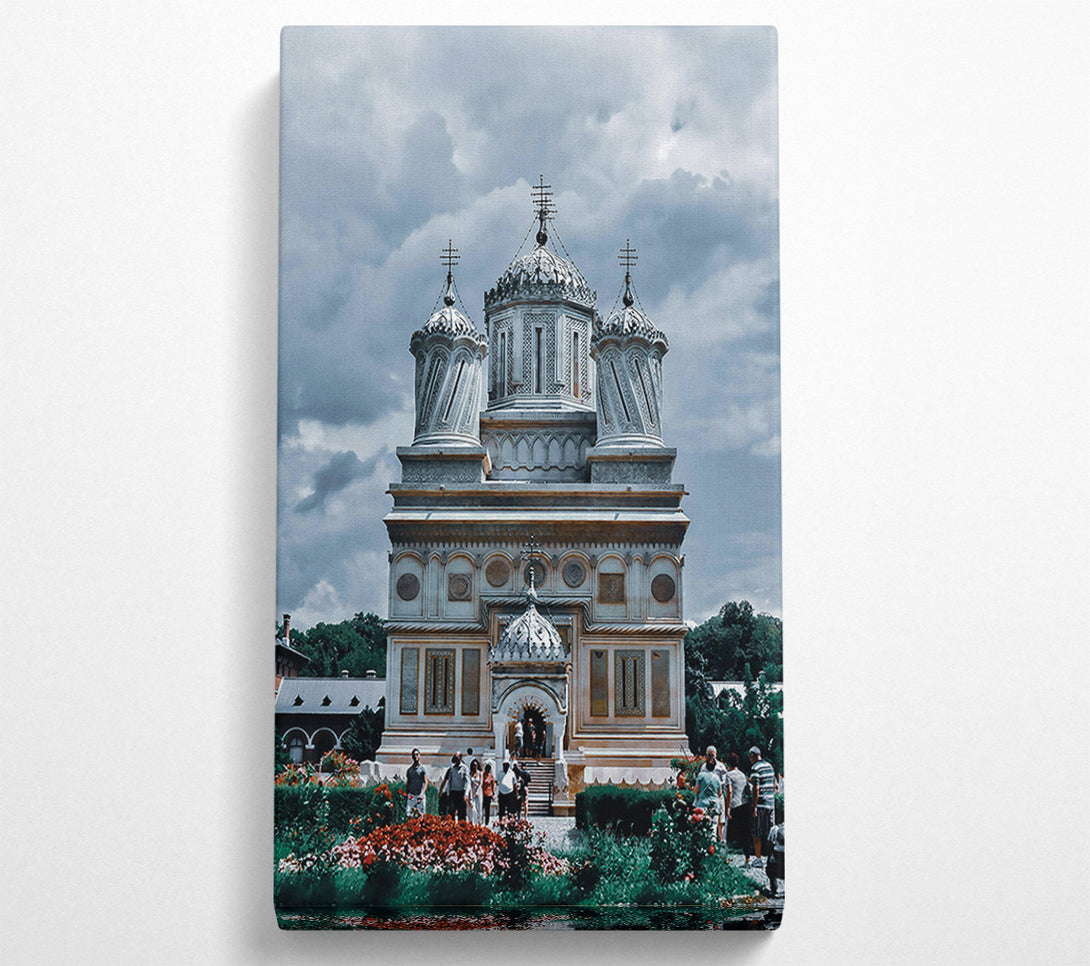  A Canvas Print of The Golden Domes Of Faith Canvas Print