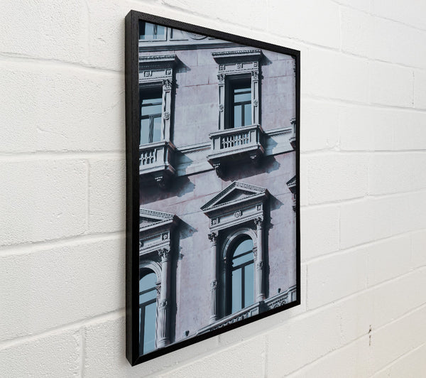 Pale Blue Facade