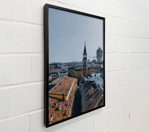Orange Rooftops Of Venice