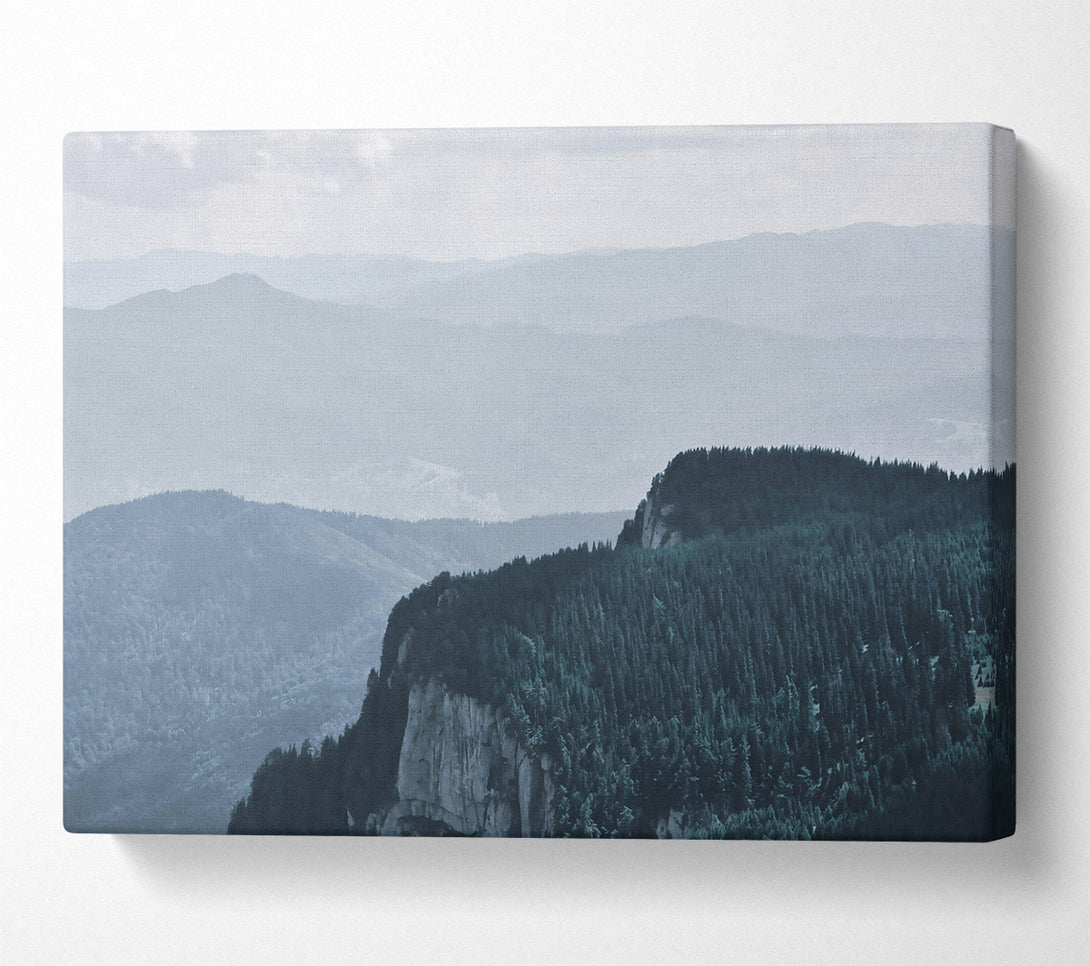  A Canvas Print of Blue Ridge Serenity Canvas Art