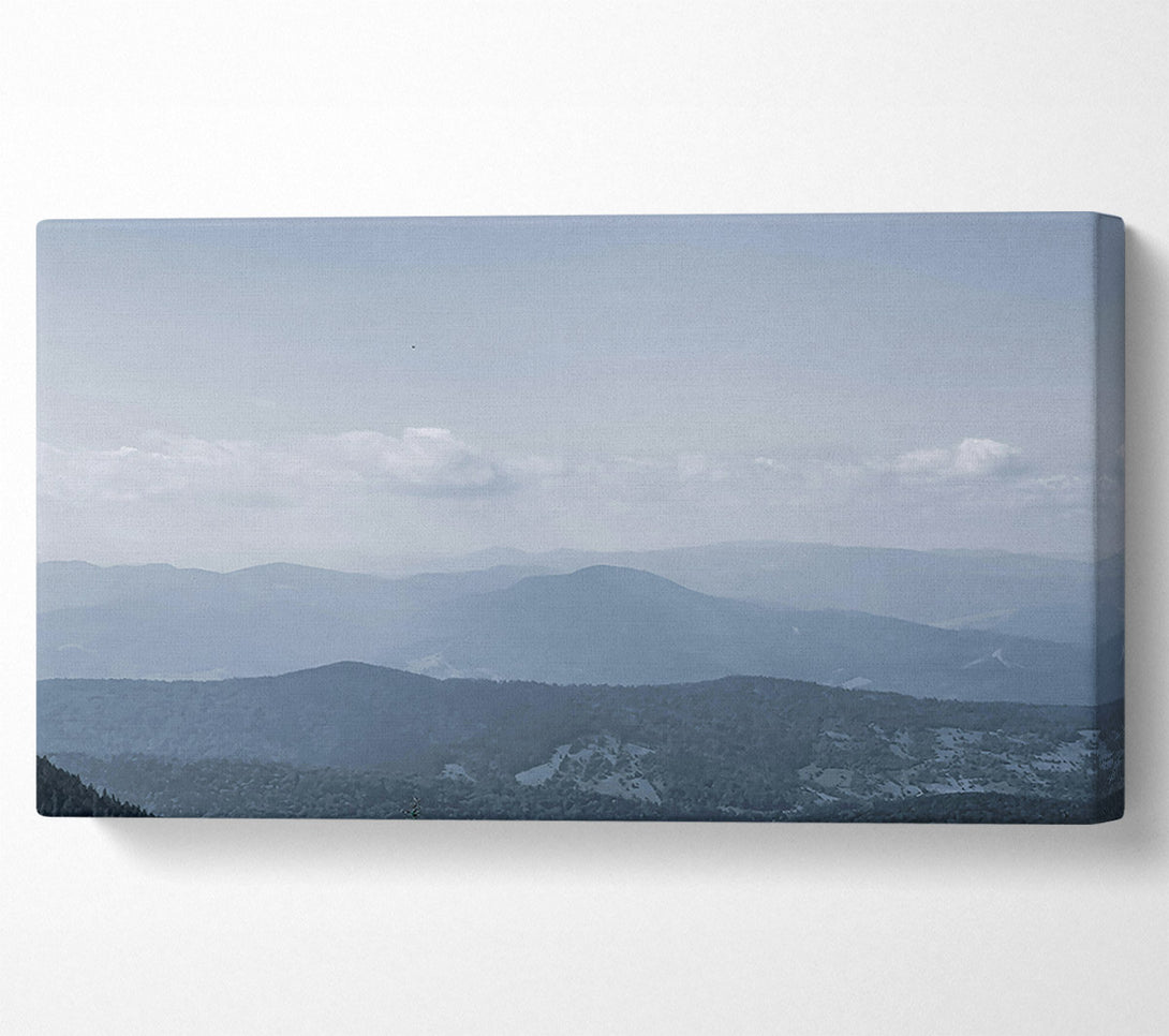  A Canvas Print of Blue Mountain Haze Canvas Print