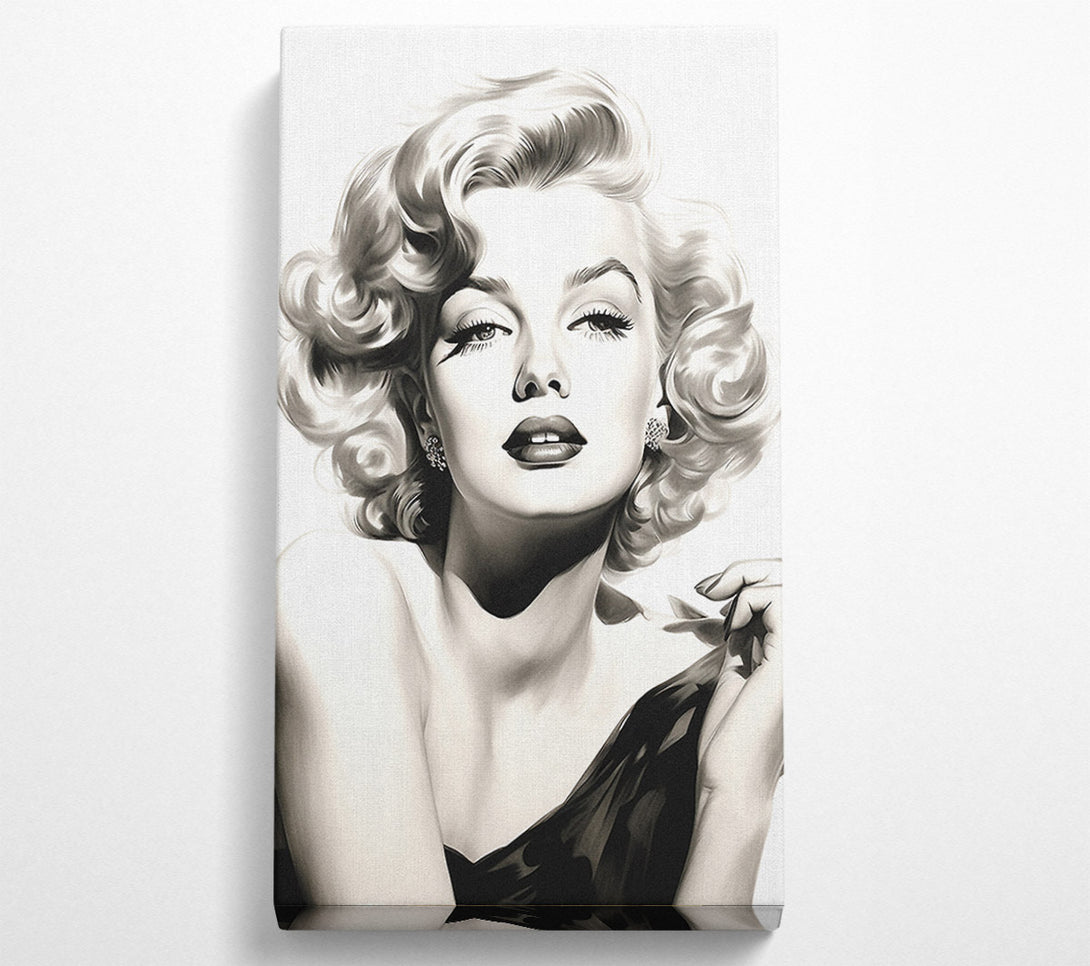  A Canvas Print of Monroe Beauty Canvas Art