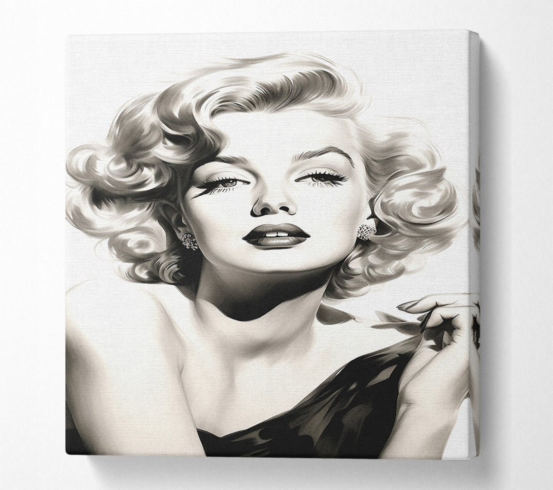  A Canvas Print of Monroe Beauty Canvas Art