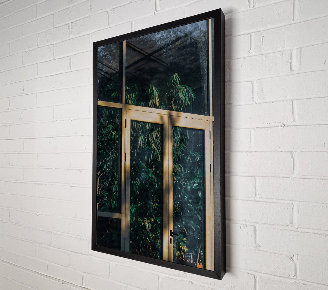  A Canvas Print of Golden Green View Canvas Print