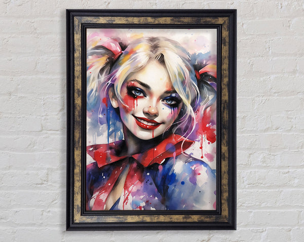 Monster Woman Framed Print