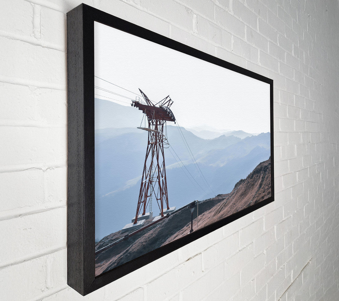  A Canvas Print of Blue Ridge Lift Canvas Art