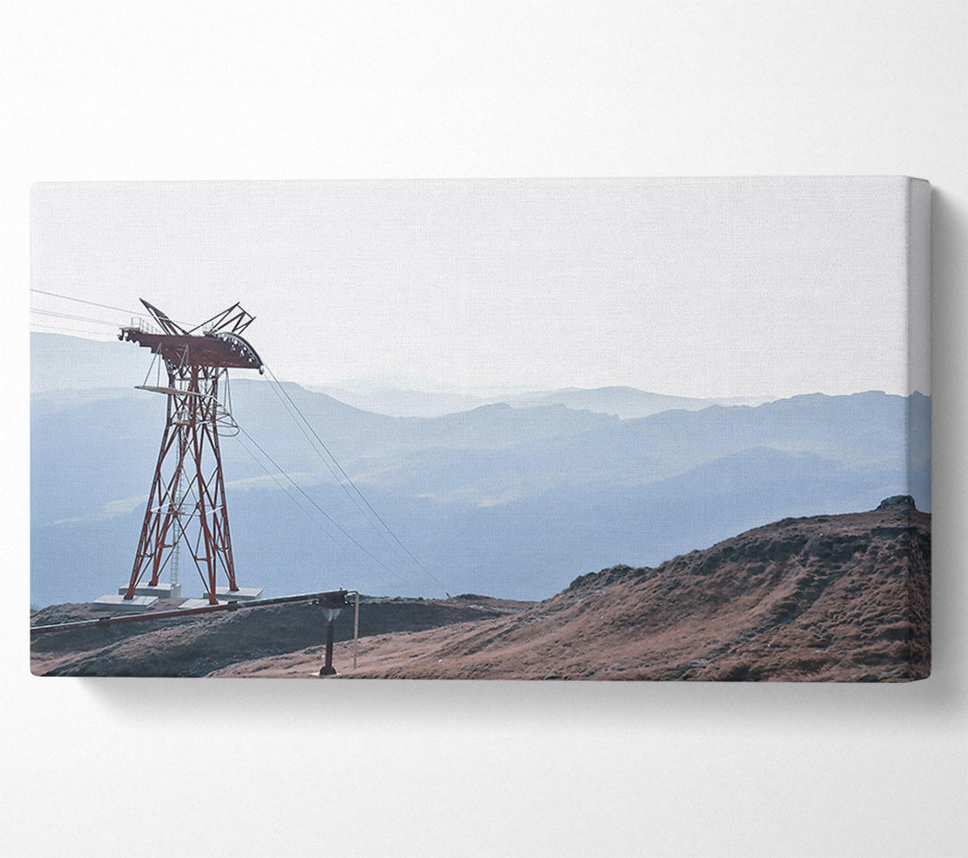  A Canvas Print of Blue Ridge Lift Canvas Art