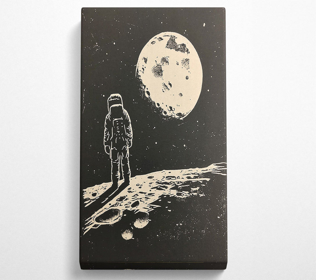  A Canvas Print of Moon Man Canvas Art