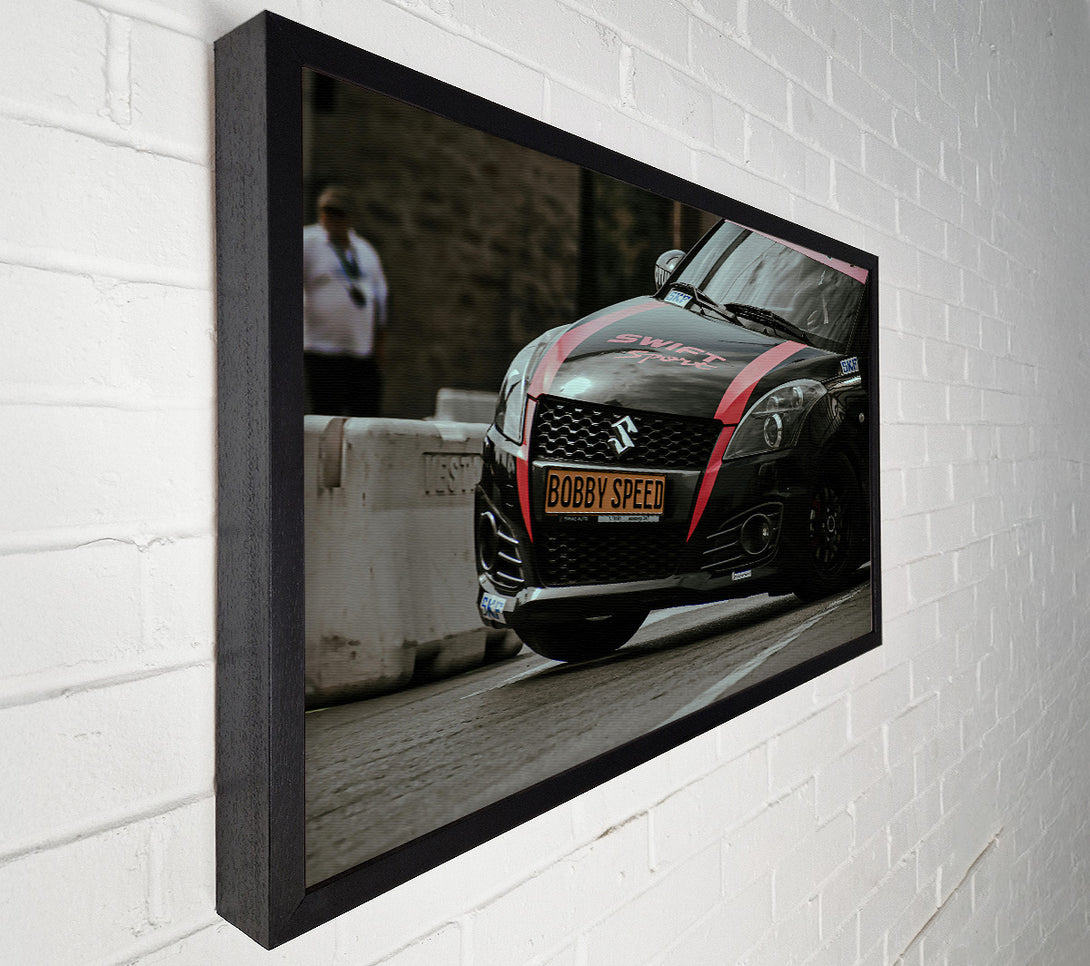  A Canvas Print of Black Swift Speed Canvas Wall Art