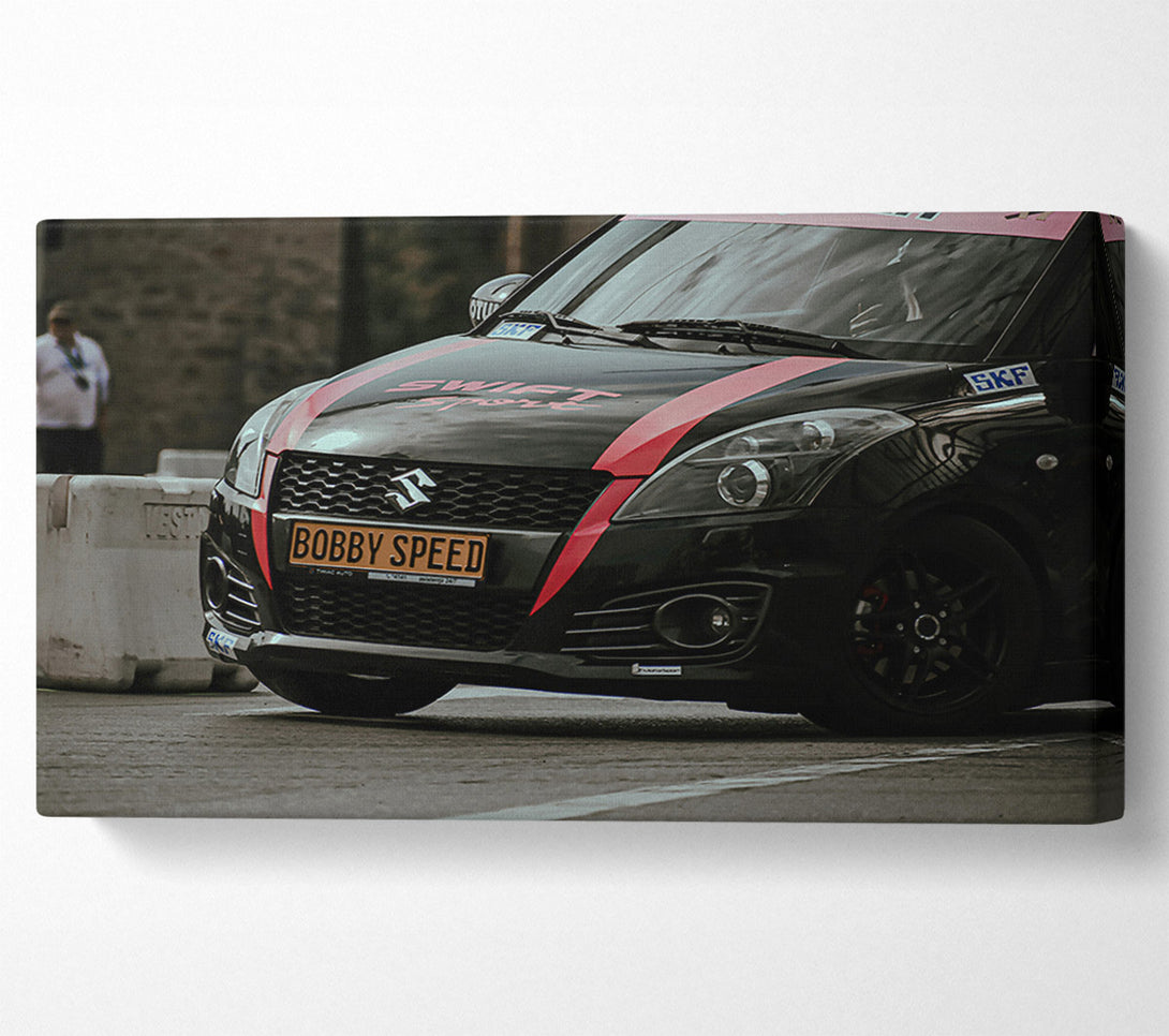 A Canvas Print of Black Swift Speed Canvas Wall Art