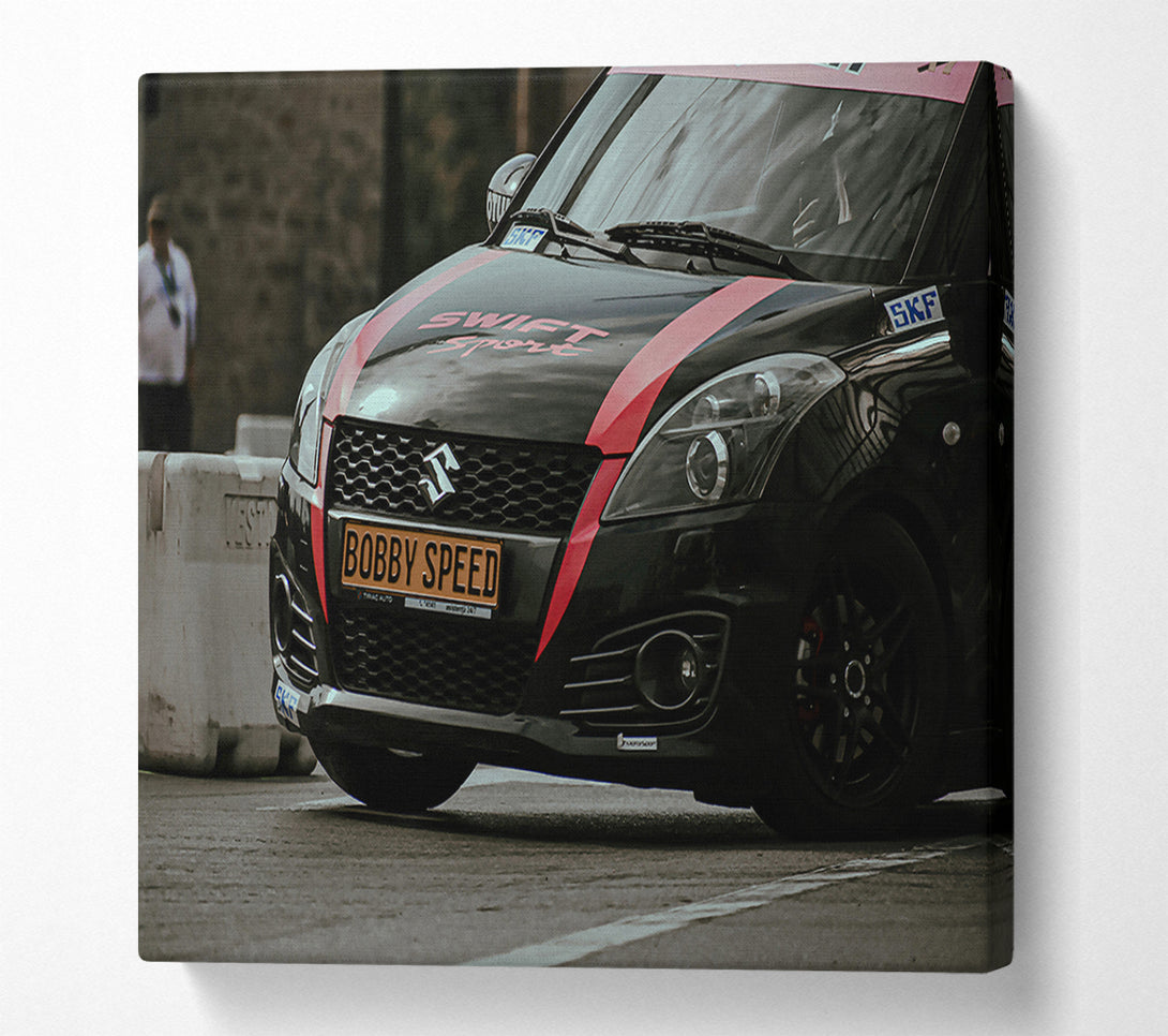 A Canvas Print of Black Swift Speed Canvas Wall Art