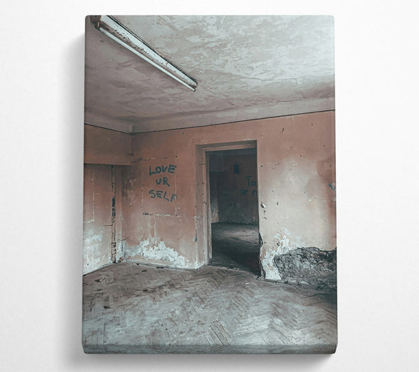  A Canvas Print of Beige Room'S Whisper Canvas Print