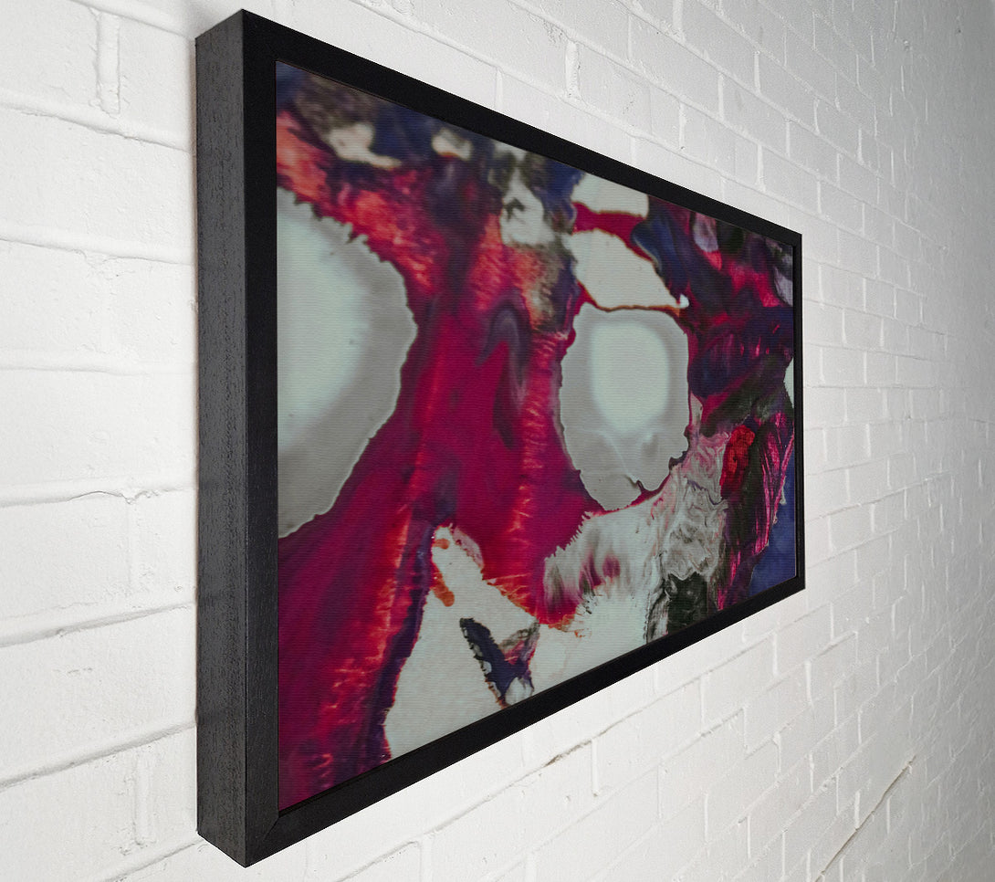  A Canvas Print of Crimson And Grey Dreams Canvas Print