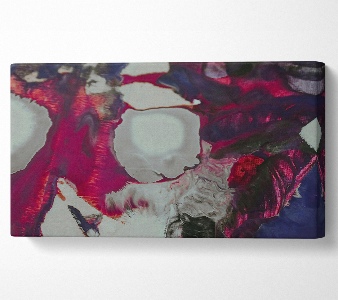  A Canvas Print of Crimson And Grey Dreams Canvas Print