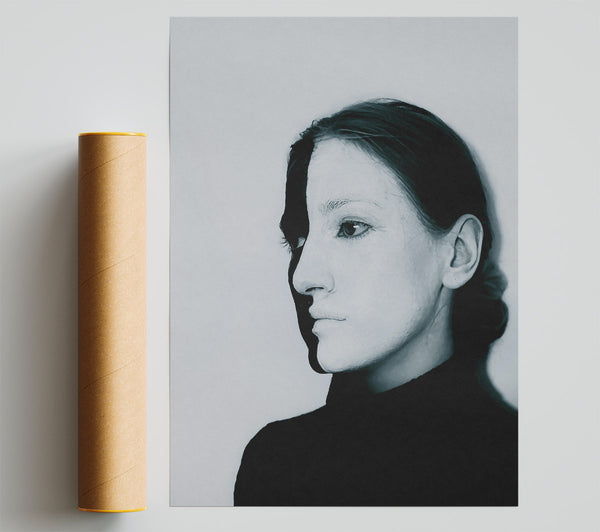 Black And White Expression Print