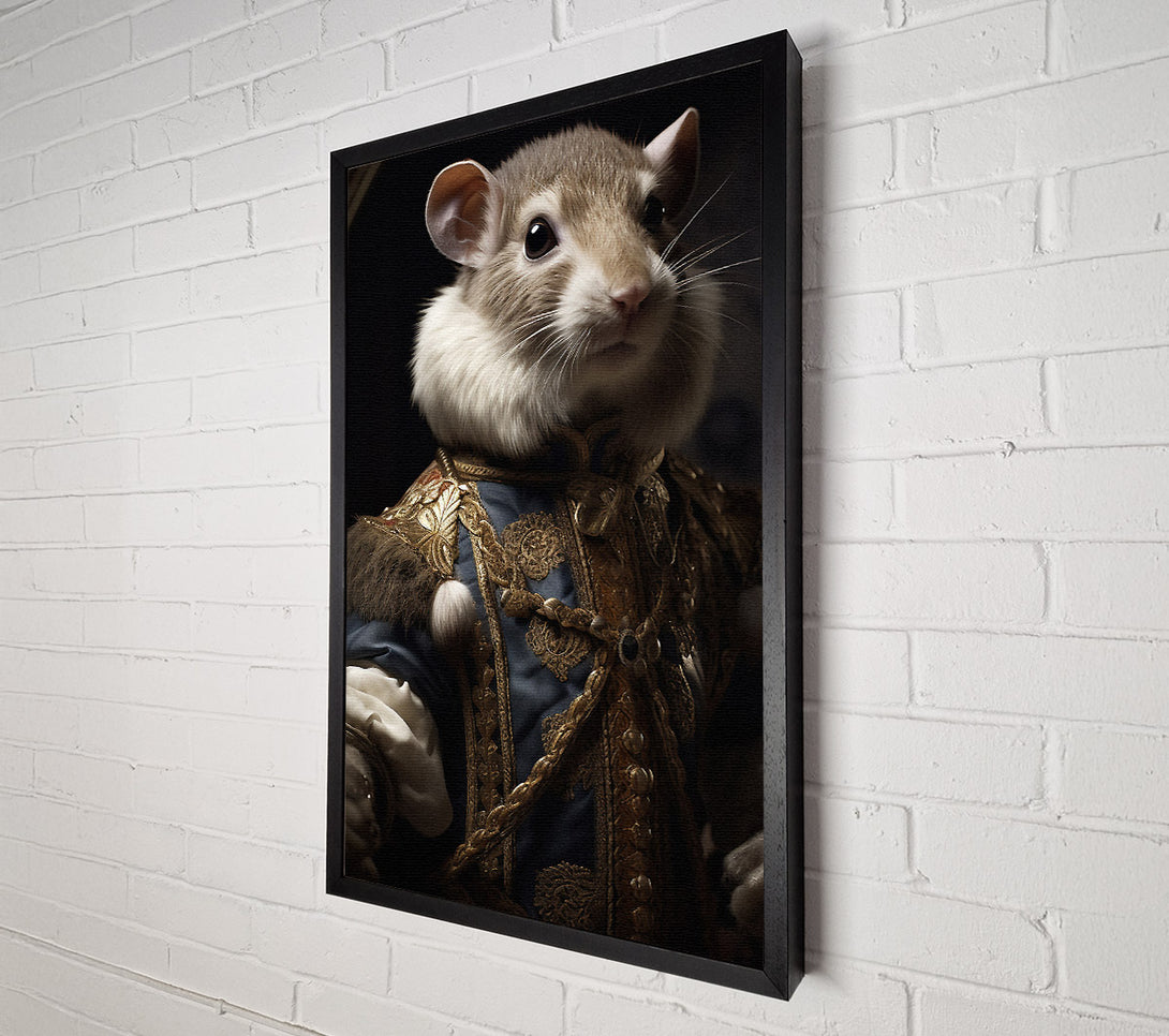  A Canvas Print of Mouse Renaissance Canvas Wall Art