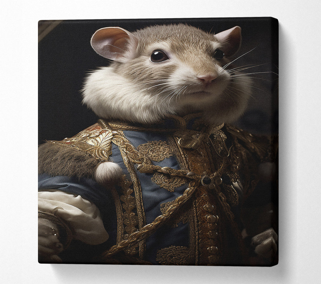  A Canvas Print of Mouse Renaissance Canvas Wall Art
