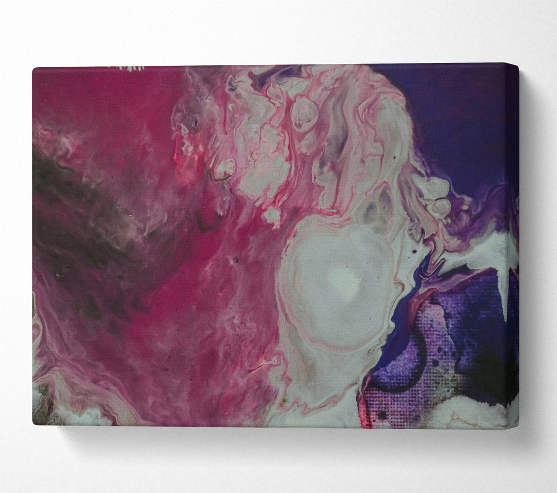  A Canvas Print of Crimson Swirls And Dreams Canvas Art